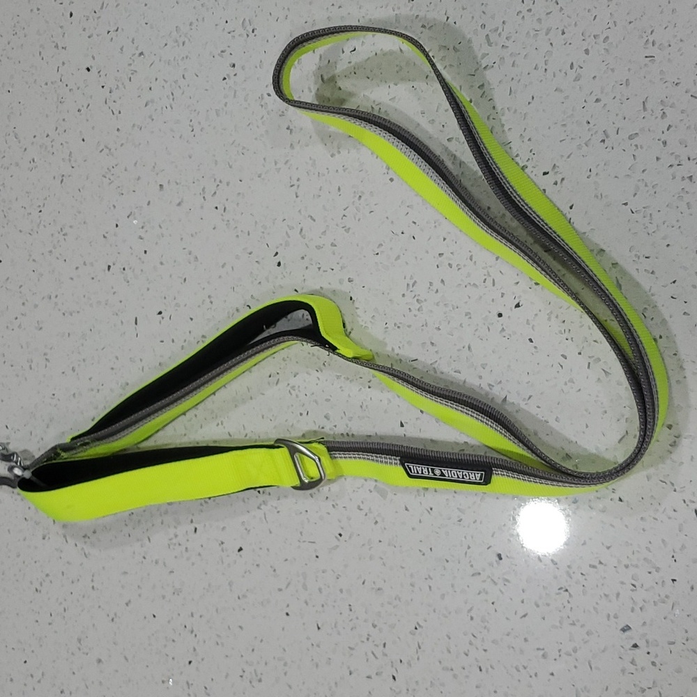 Arcadia Trail Leash lime green
